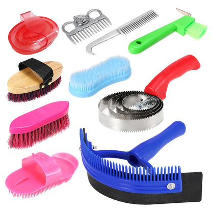10-IN-1 Horse Grooming Tool Set