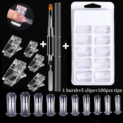 100Pcs/Box Acrylic Nail Tips
