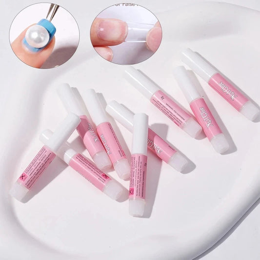 Super Strong Nail Glue Set For False Nail