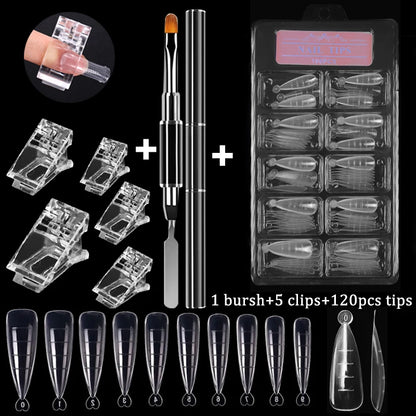 100Pcs/Box Acrylic Nail Tips