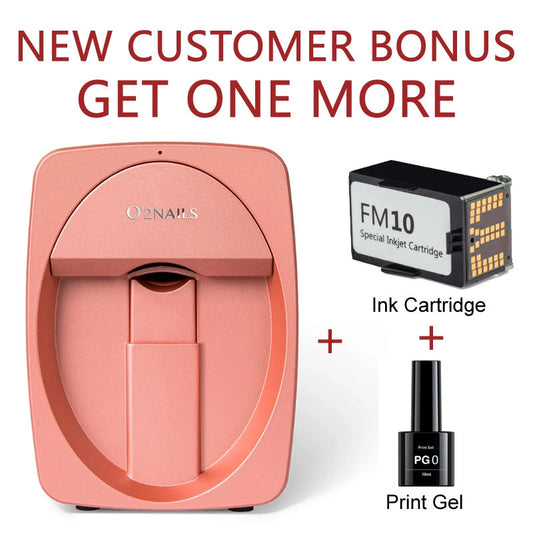 O2NAILS Smart Professional Mobile Nail Printer Machine