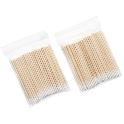 Nails Wood Cotton Swab Clean Sticks Bud