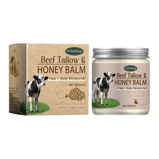 Organic Beef Tallow Honey Face Cream