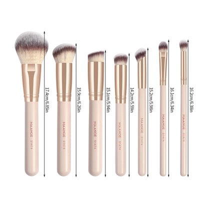 MAANGE 7pcs/set Makeup Brushes for Cosmetics