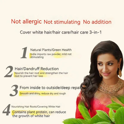 Natural Pure Plant Henna Powder Hair Dye
