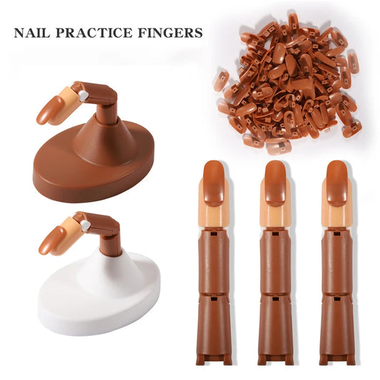 Nail Practice Fingers for Acrylic Nails