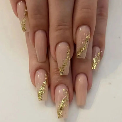 Fashion Colorful Butterfly False Nail