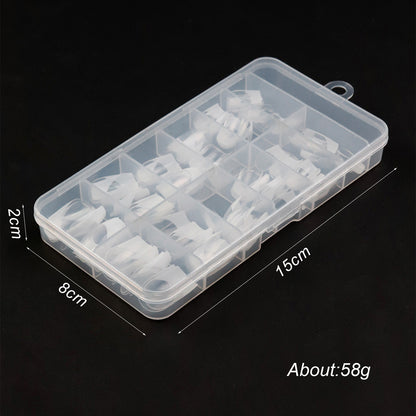 120pcs/box Acrylic French False Nails