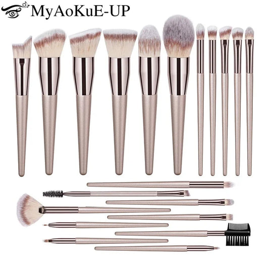 4/10/14/20 Pcs Makeup Brush Set