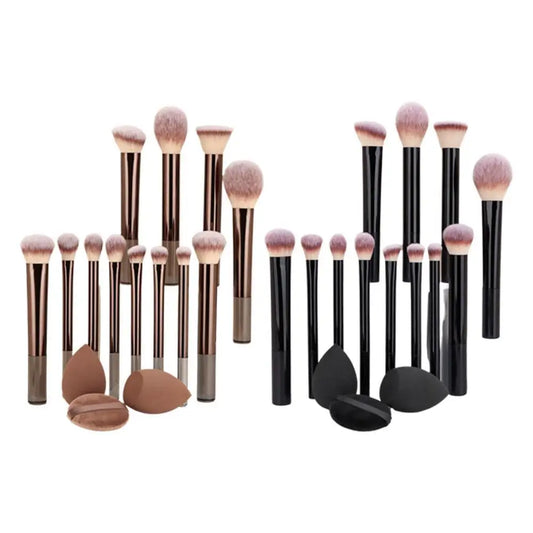 Makeup Brush Set 12 Pcs Everyday Essentials Makeup Brush Set