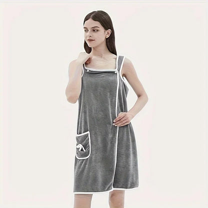 Bath Towel Household Women Wearable Wrap