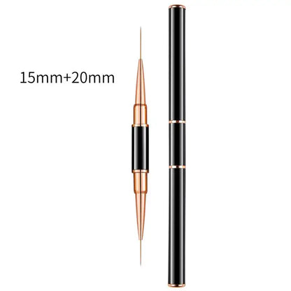 Black Nail Art Liner Brushes