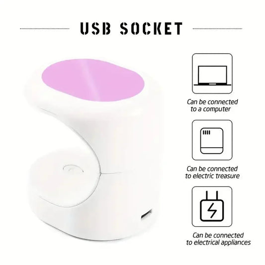 Compact 16W UV-LED Nail Lamp