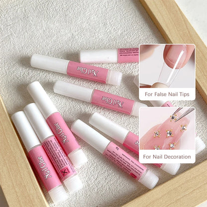 Super Strong Nail Glue Set For False Nail